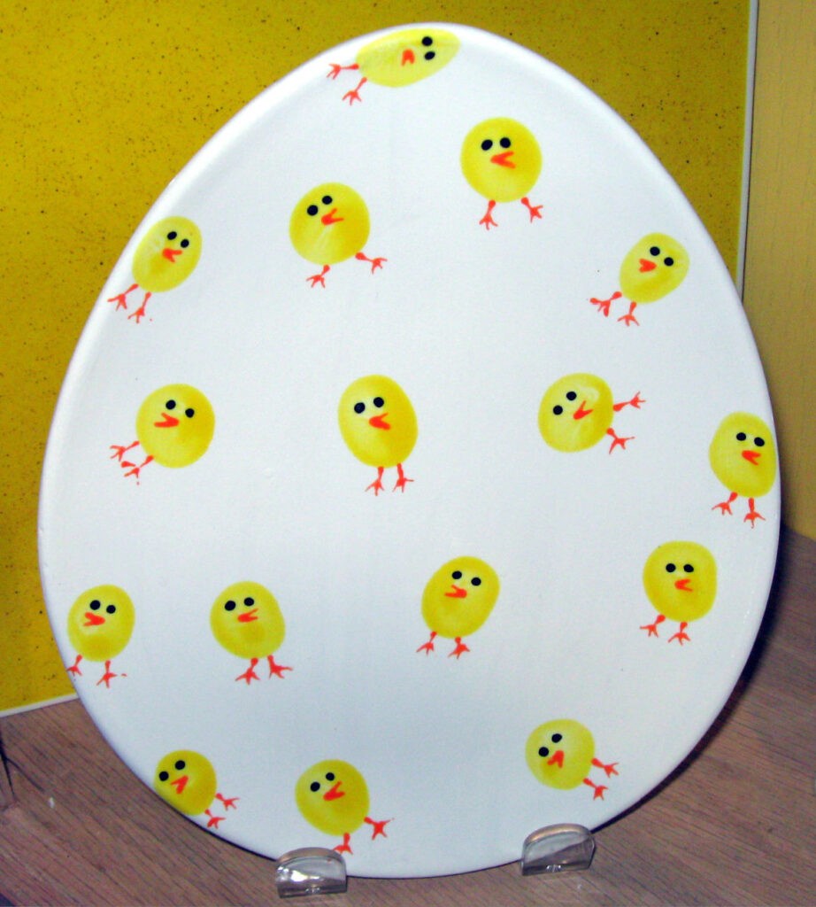 Chick Egg Plate