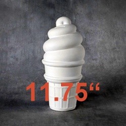 DB38179 XL ICE CREAM BIGGIE BANK 11.75"