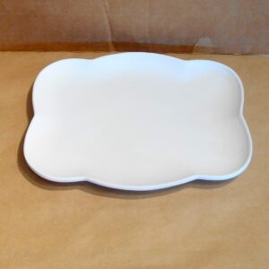 2466 BUBBLE PLATE (medium)  9.75 X 8"